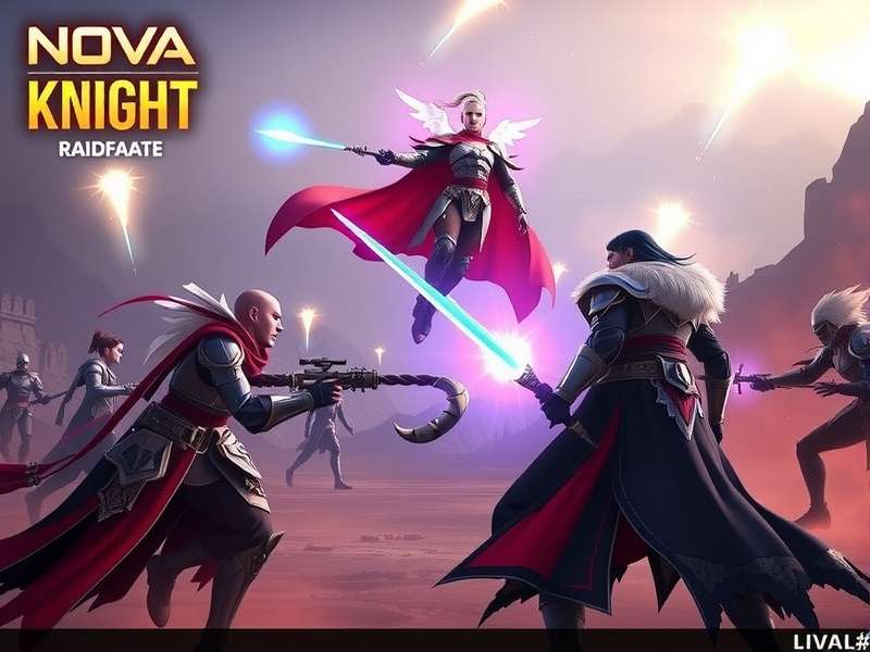 Nova Knight gameplay screenshot showing combat mechanics